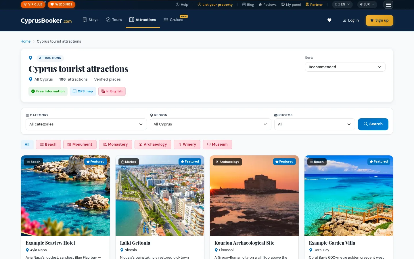 Cyprus travel guide that brings guests to your area